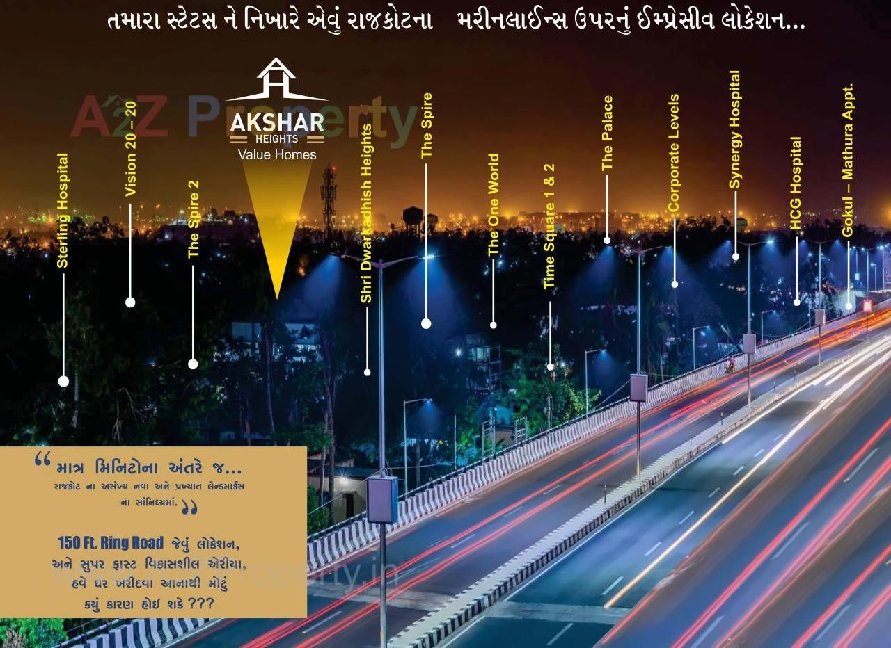  of real estate project Akshar Heights located at Rajkot, Rajkot, Gujarat