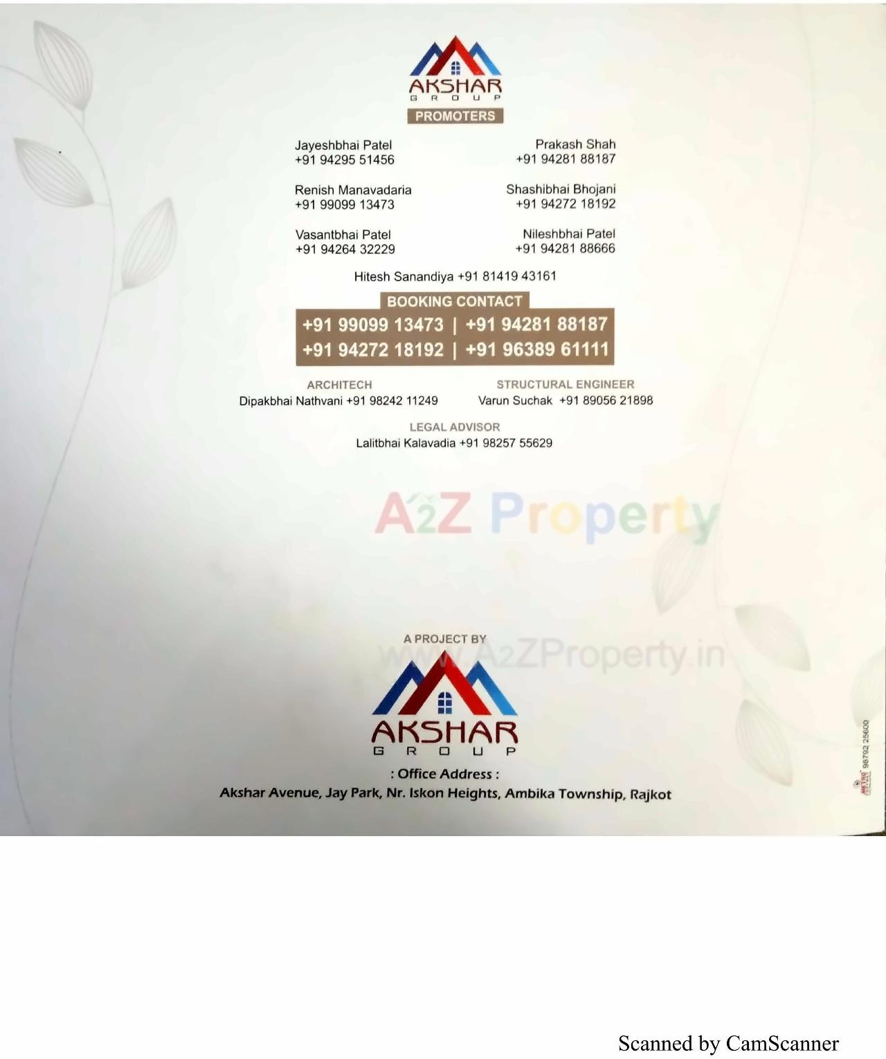  of real estate project Akshar Kunj located at Mavdi, Rajkot, Gujarat