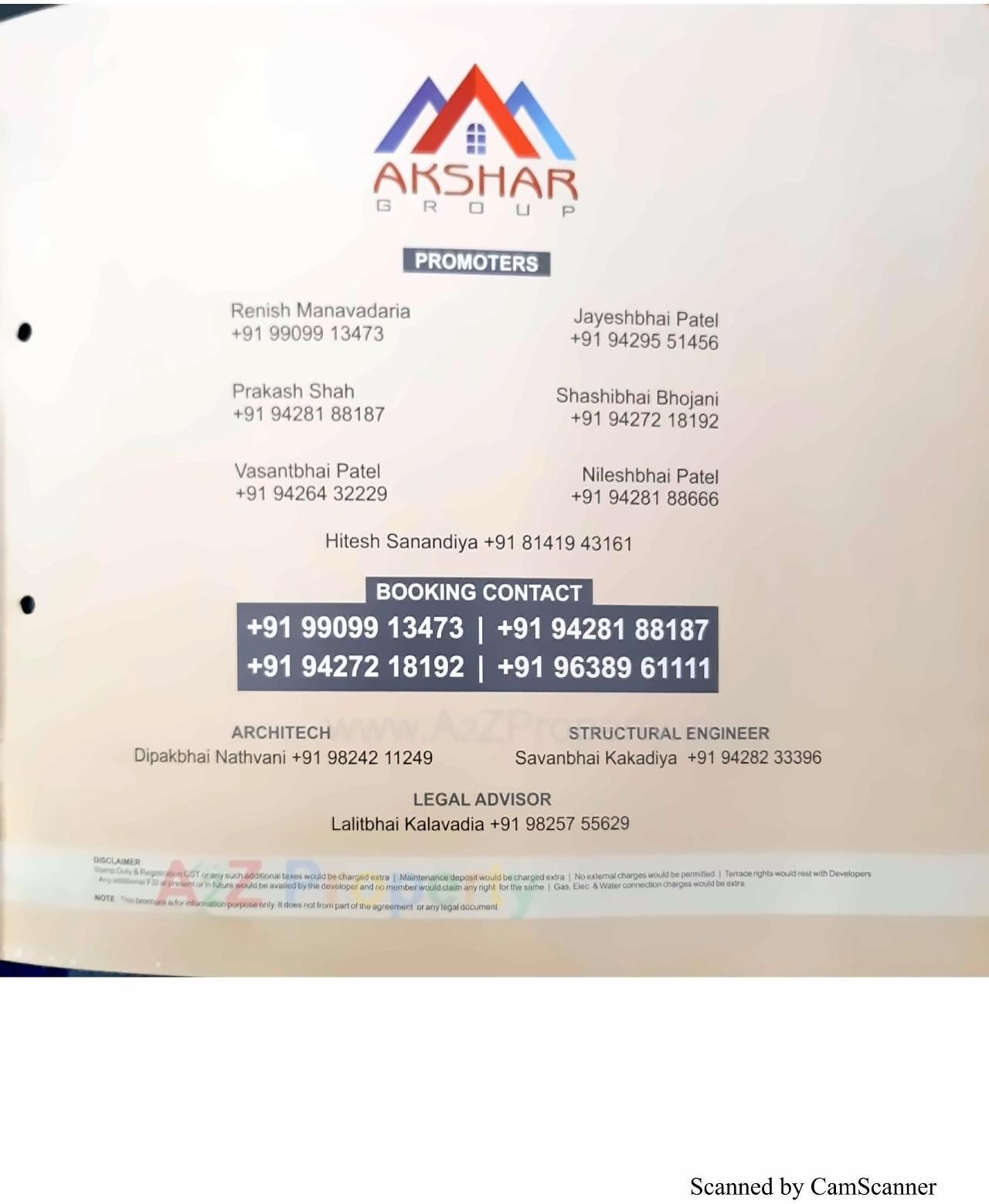  of real estate project Akshar Tirth located at Mavdi, Rajkot, Gujarat