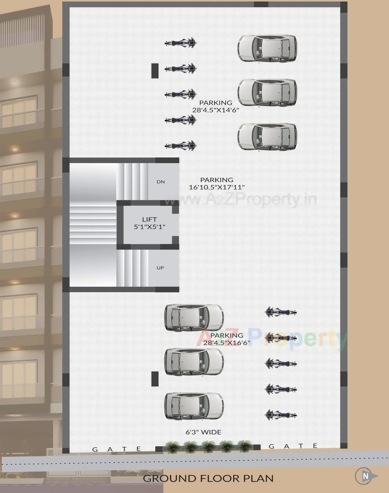  of real estate project Akshat Homes located at Rajkot, Rajkot, Gujarat