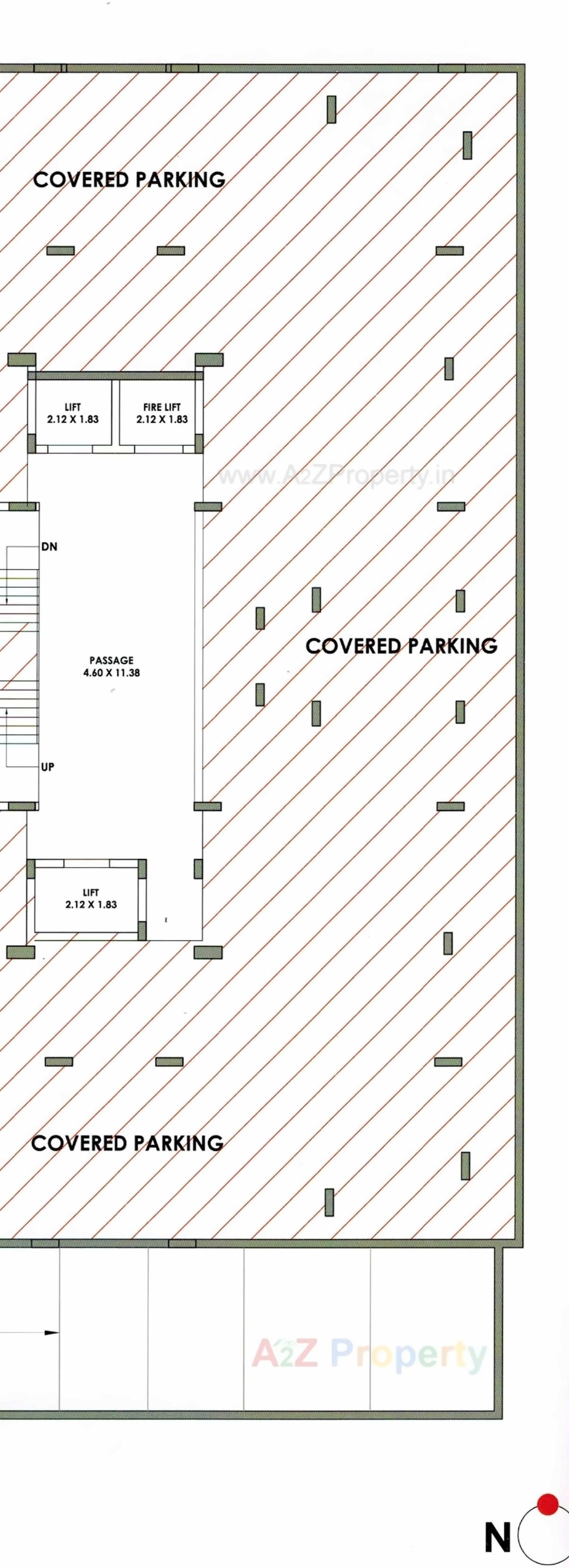 Layout of real estate project Alaska located at Nanamava, Rajkot, Gujarat