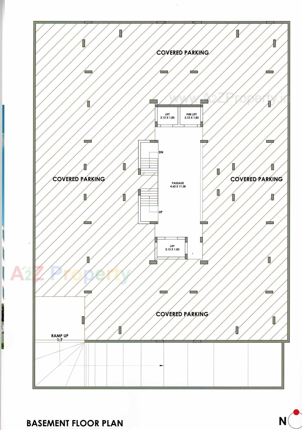 Layout of real estate project Alaska located at Nanamava, Rajkot, Gujarat