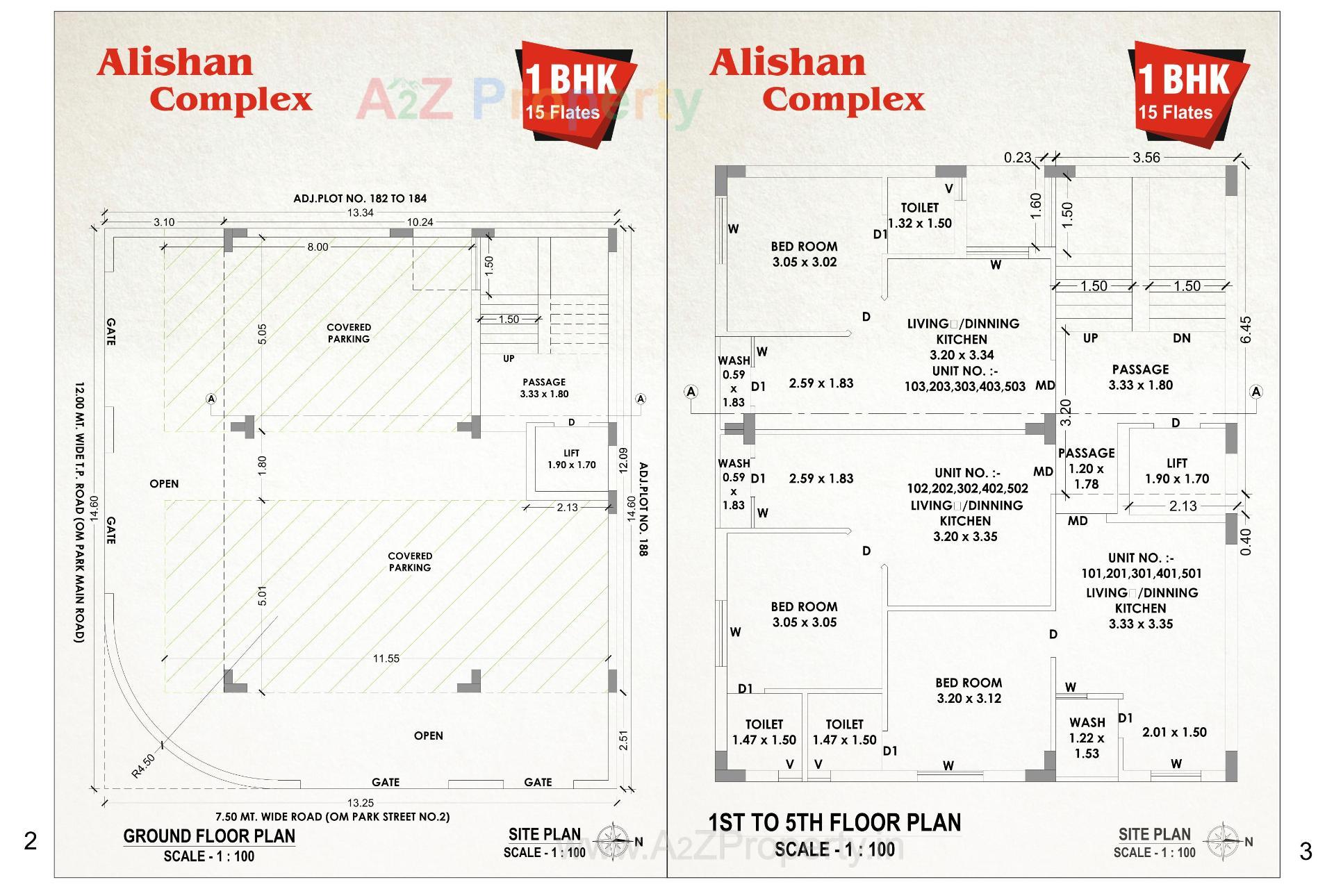 of real estate project Alishan Complex located at Rajkot, Rajkot, Gujarat