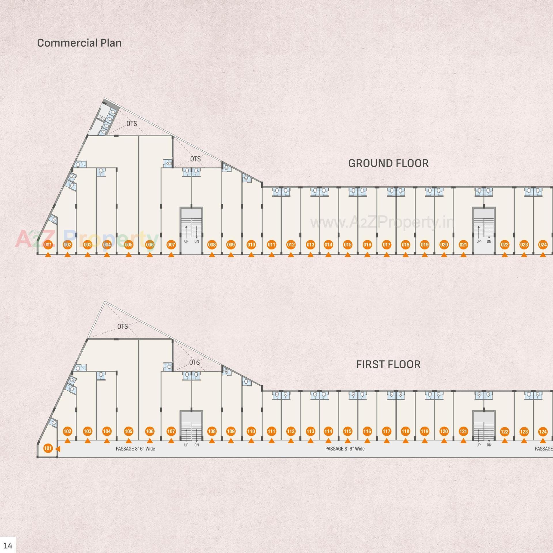 Layout of real estate project Altosa Impera located at Rajkot, Rajkot, Gujarat
