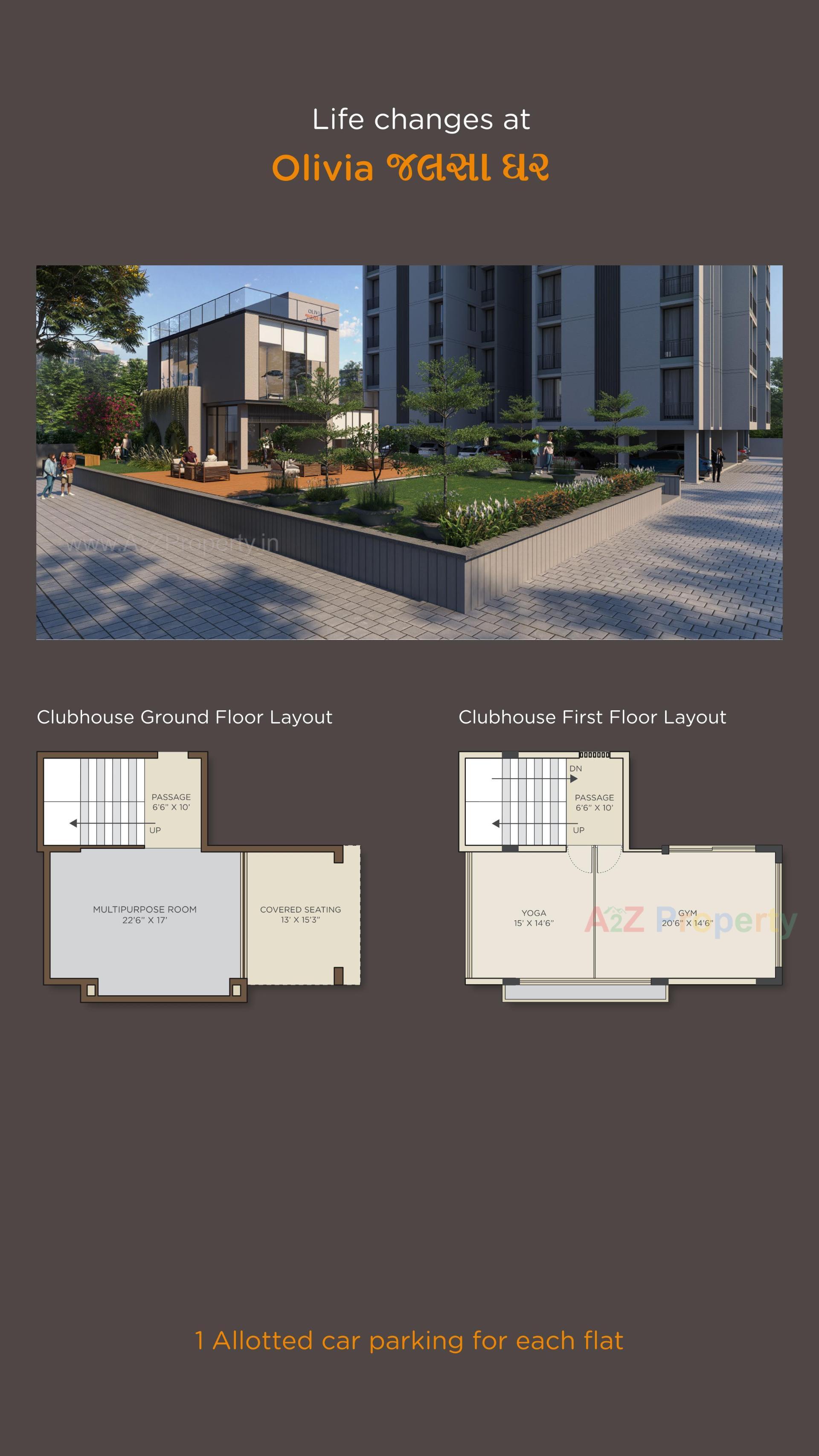  of real estate project Altosa Olivia located at Mavdi, Rajkot, Gujarat