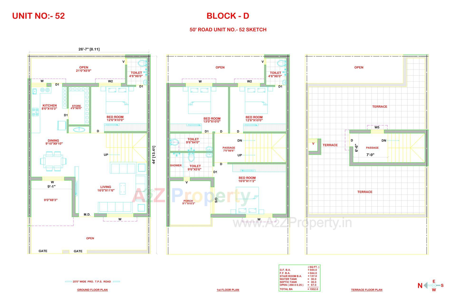 Layout of real estate project Ami Exotica located at Manharpura, Rajkot, Gujarat
