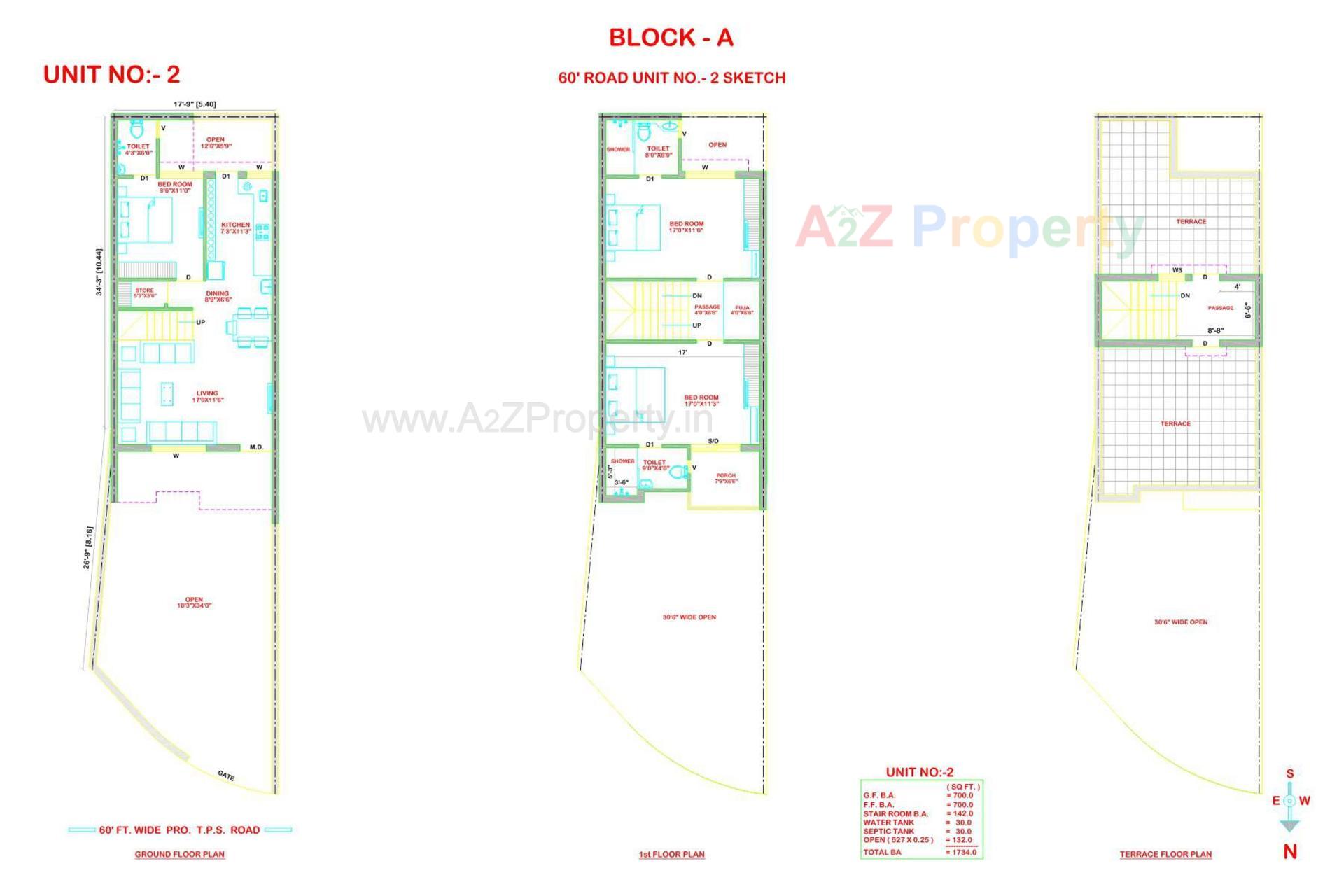 Layout of real estate project Ami Exotica located at Manharpura, Rajkot, Gujarat