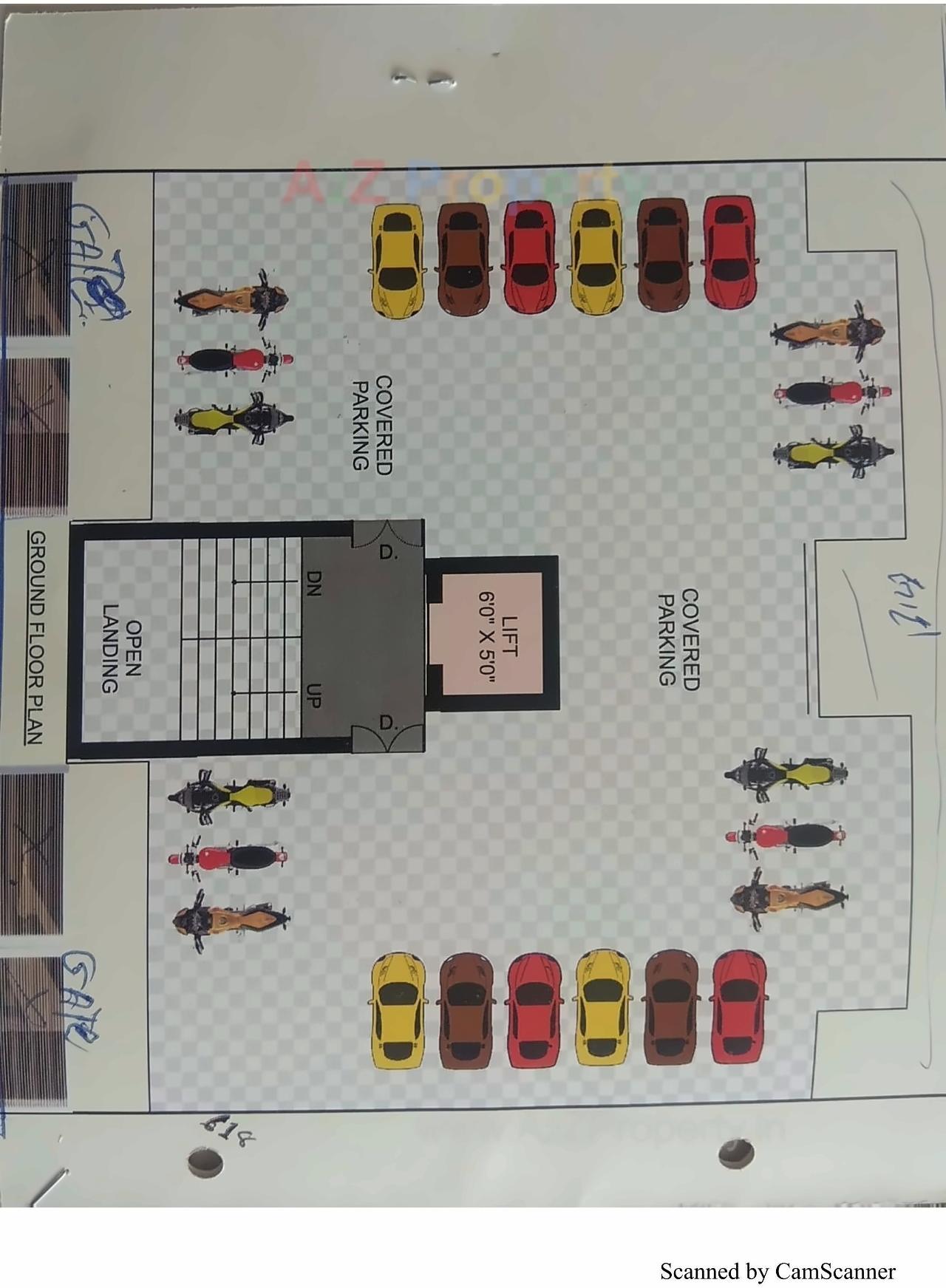 Layout of real estate project Amrut Ganga located at Raiya, Rajkot, Gujarat