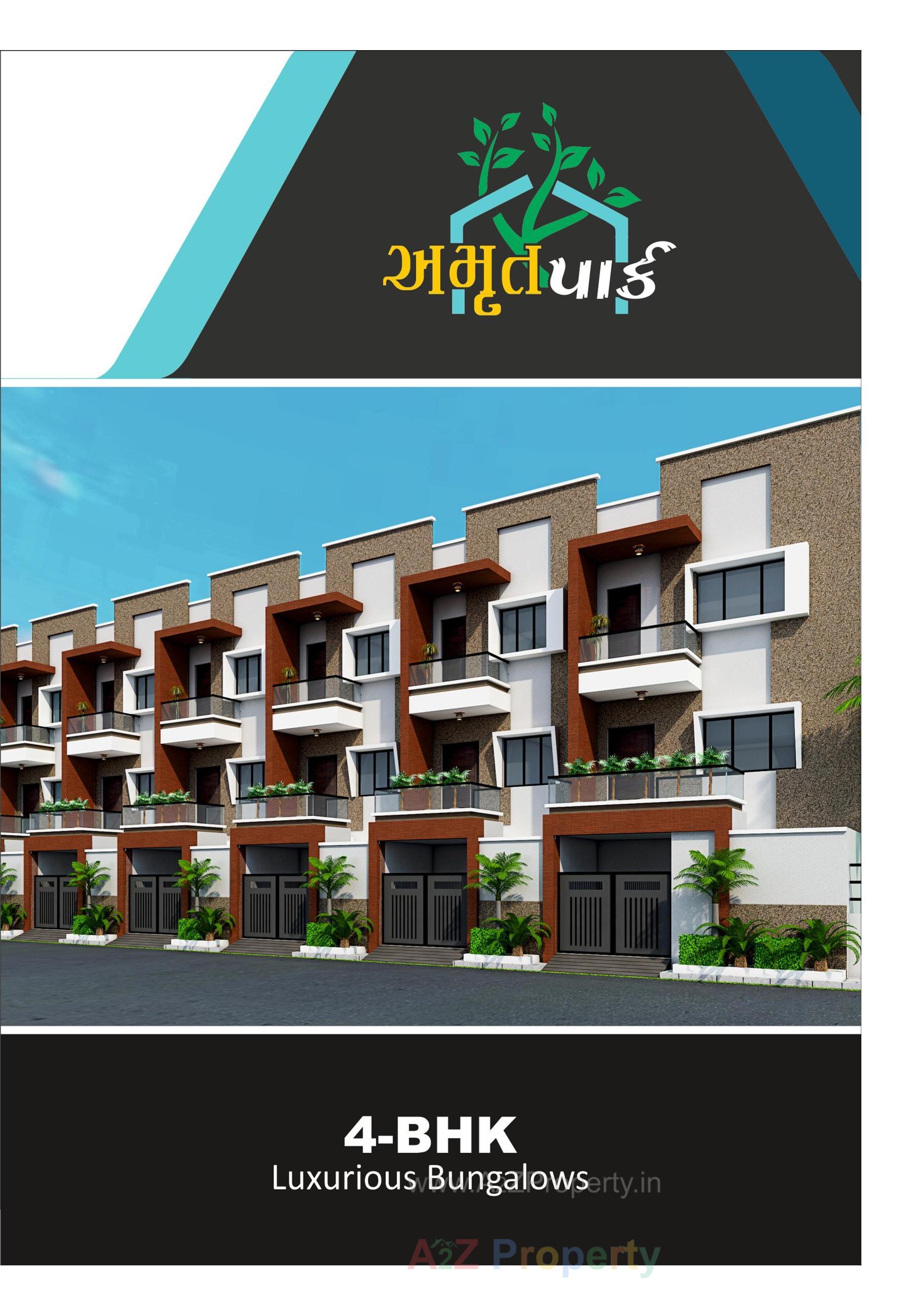 3D Elevation of real estate project Amrut Park located at Rajkot, Rajkot, Gujarat