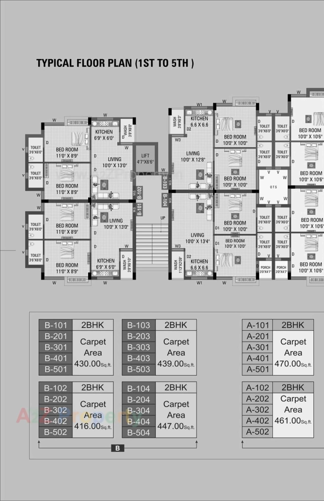 Layout of real estate project Amrutdhara Residency located at Rajkot, Rajkot, Gujarat