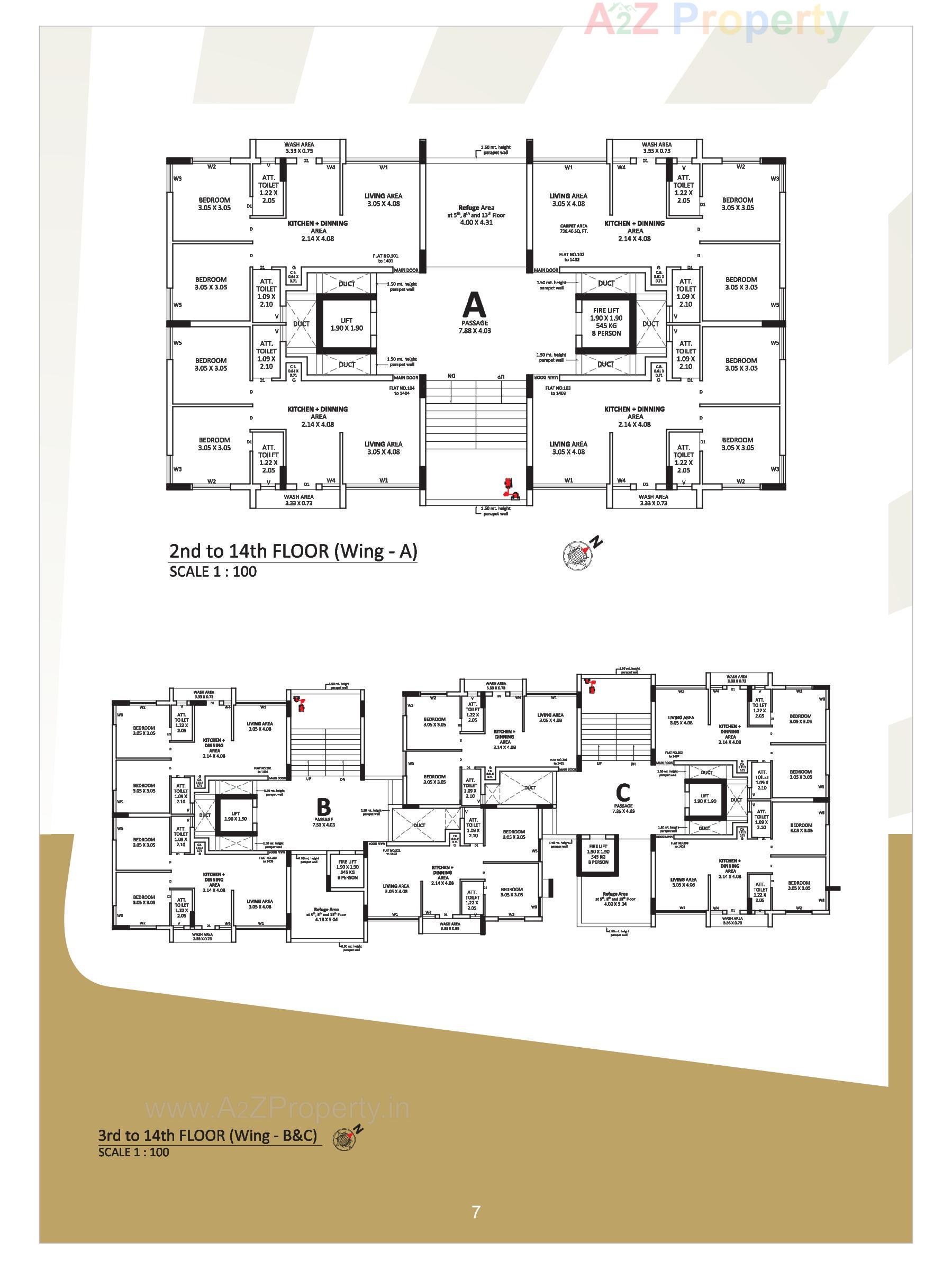 Layout of real estate project Ananat Heights located at Mavdi, Rajkot, Gujarat