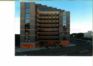 Elevation of real estate project Angel Bizz located at Mavadi, Rajkot, Gujarat