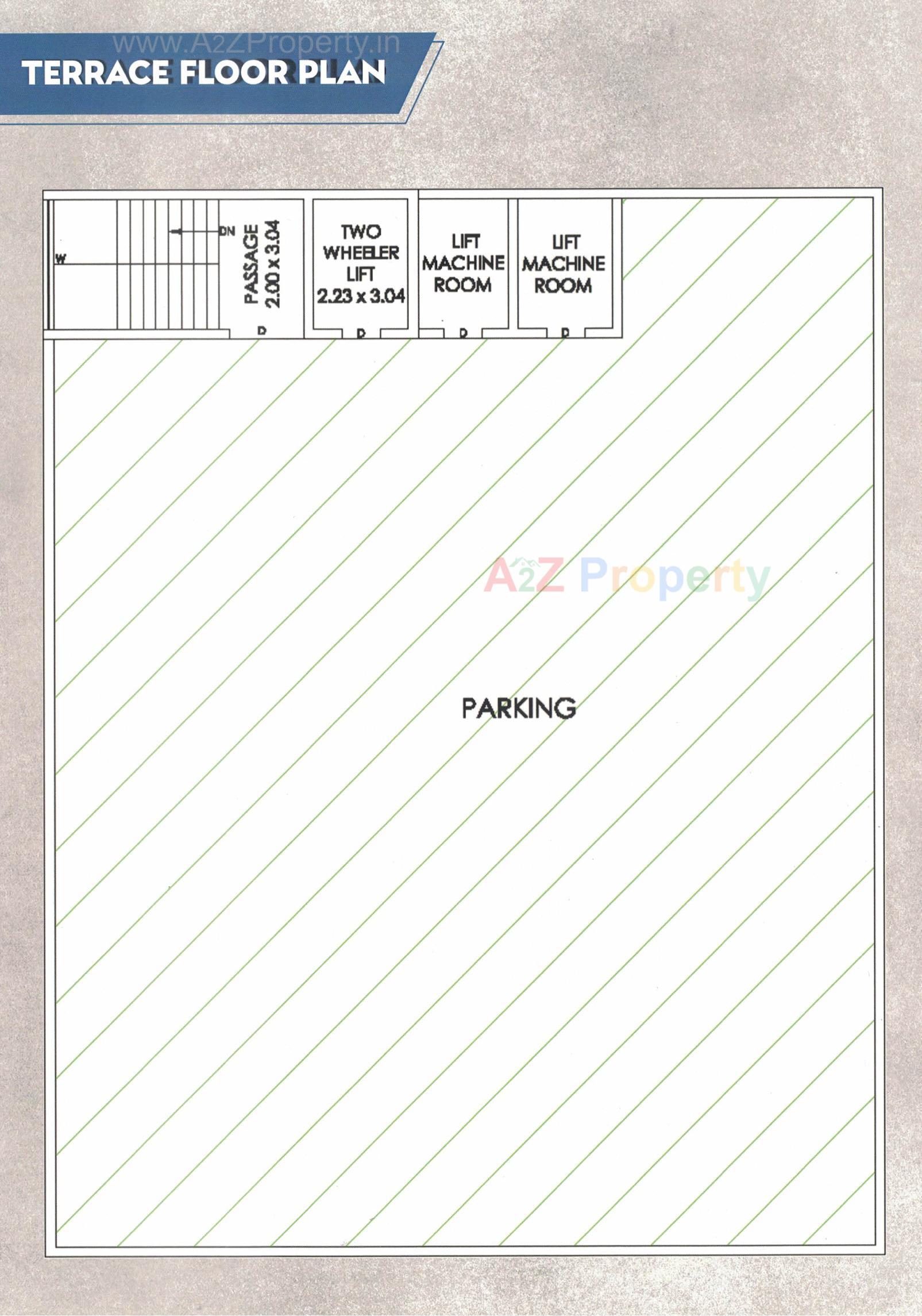  of real estate project Angel Plus located at Mavdi, Rajkot, Gujarat