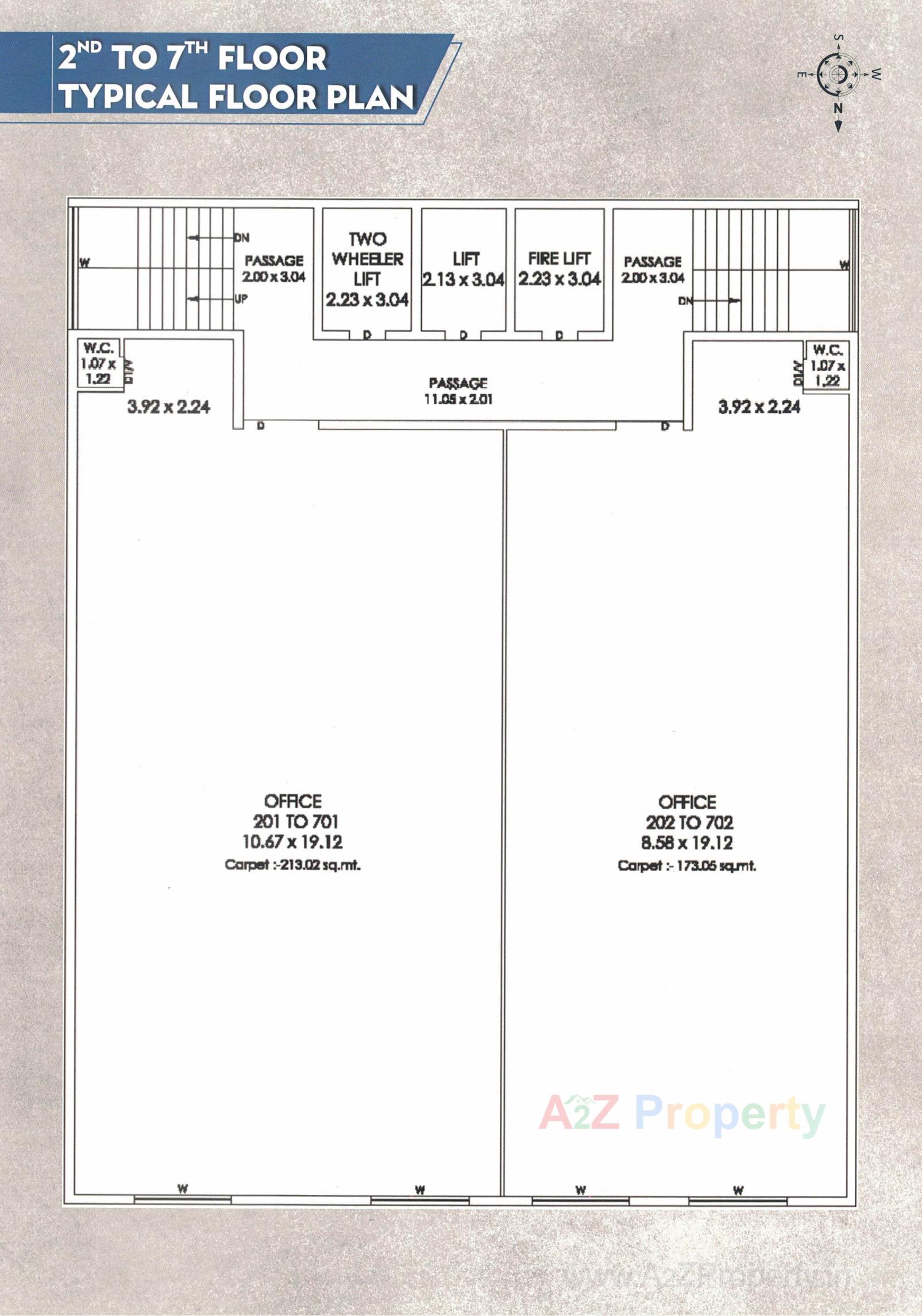 Layout of real estate project Angel Plus located at Mavdi, Rajkot, Gujarat