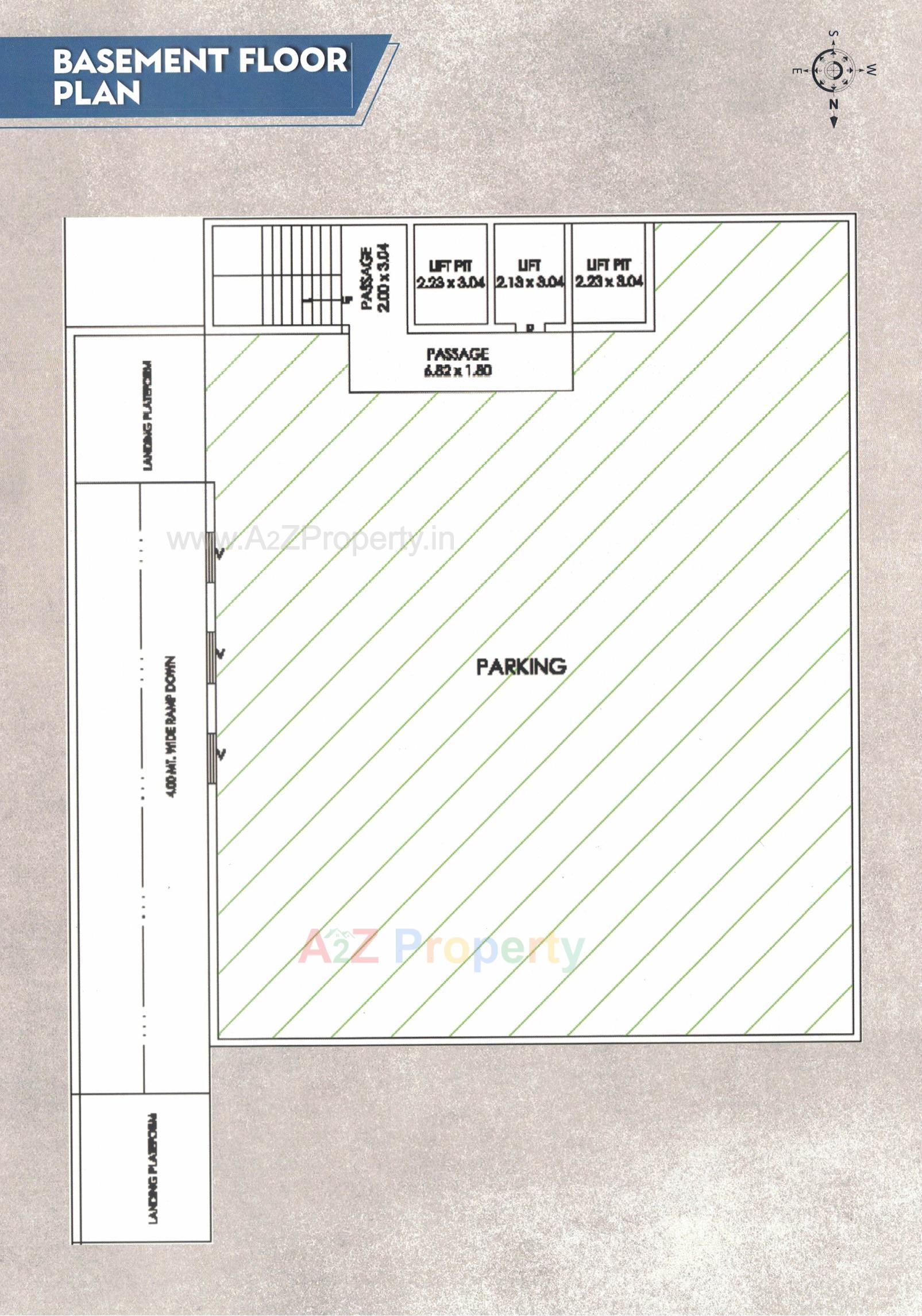 Layout of real estate project Angel Plus located at Mavdi, Rajkot, Gujarat
