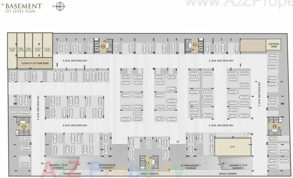 Layout of real estate project Apple Altura located at Nana-mava, Rajkot, Gujarat
