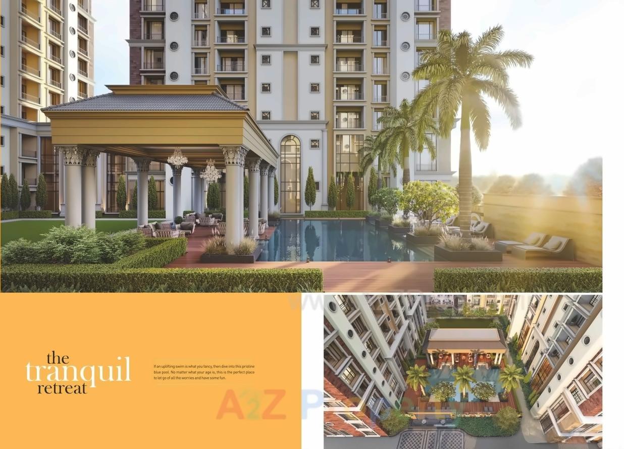 3D Elevation of real estate project Apple Ambiance located at Nanamava, Rajkot, Gujarat