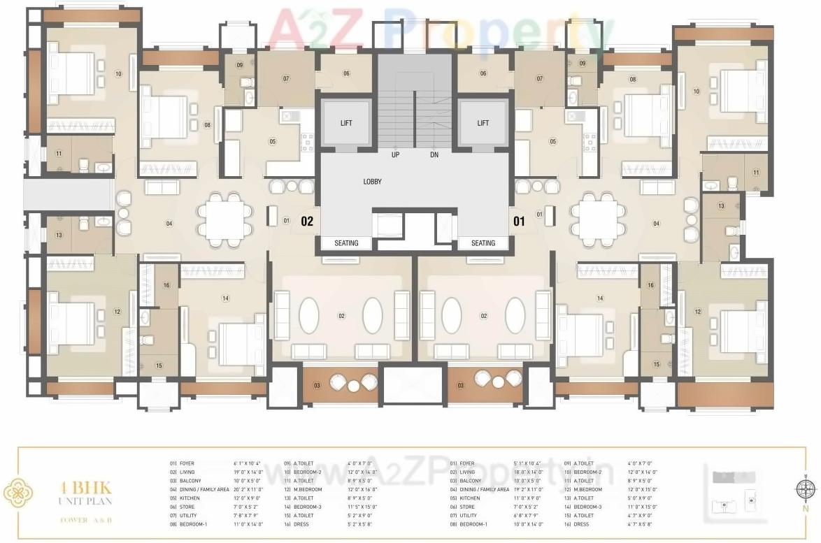 Layout of real estate project Apple Ambiance located at Nanamava, Rajkot, Gujarat