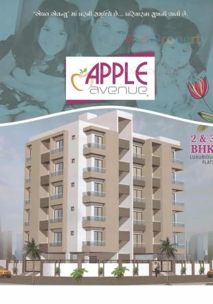 Elevation of real estate project Apple Avenue located at Mavdi, Rajkot, Gujarat