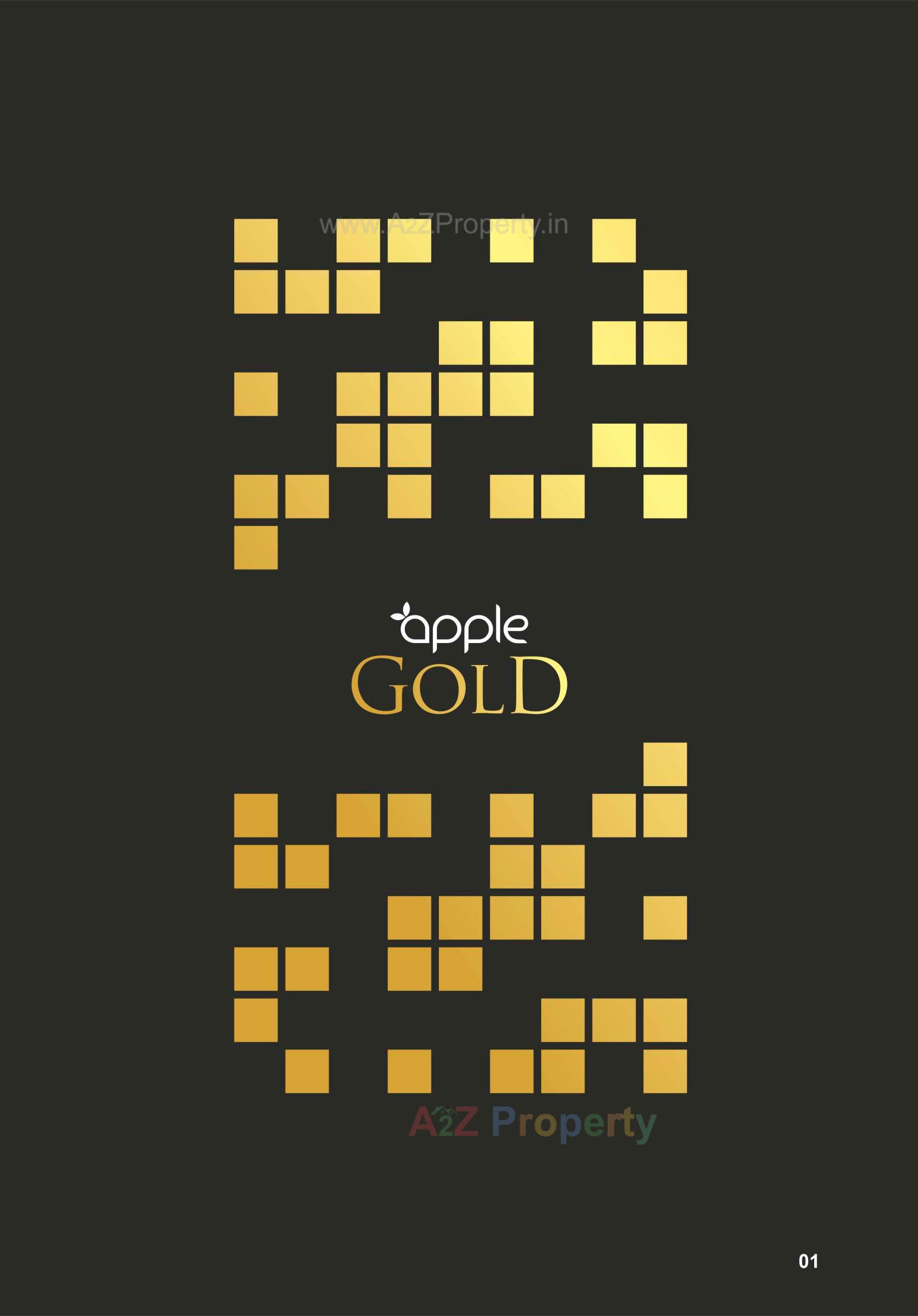 Layout of real estate project Apple Gold located at Nana-mava, Rajkot, Gujarat