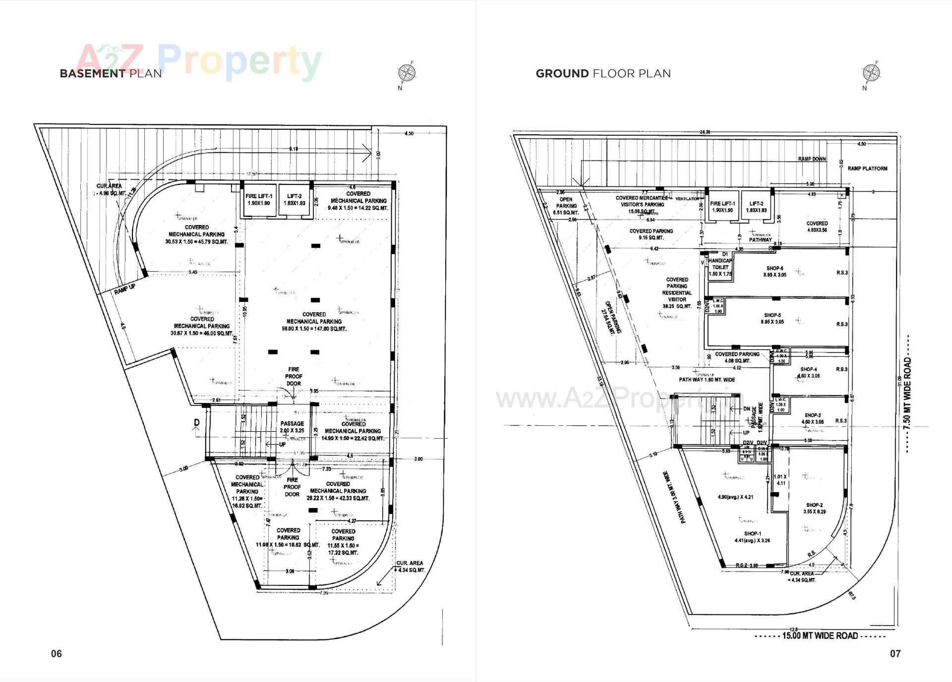 Layout of real estate project Apple Gold located at Rajkot, Rajkot, Gujarat