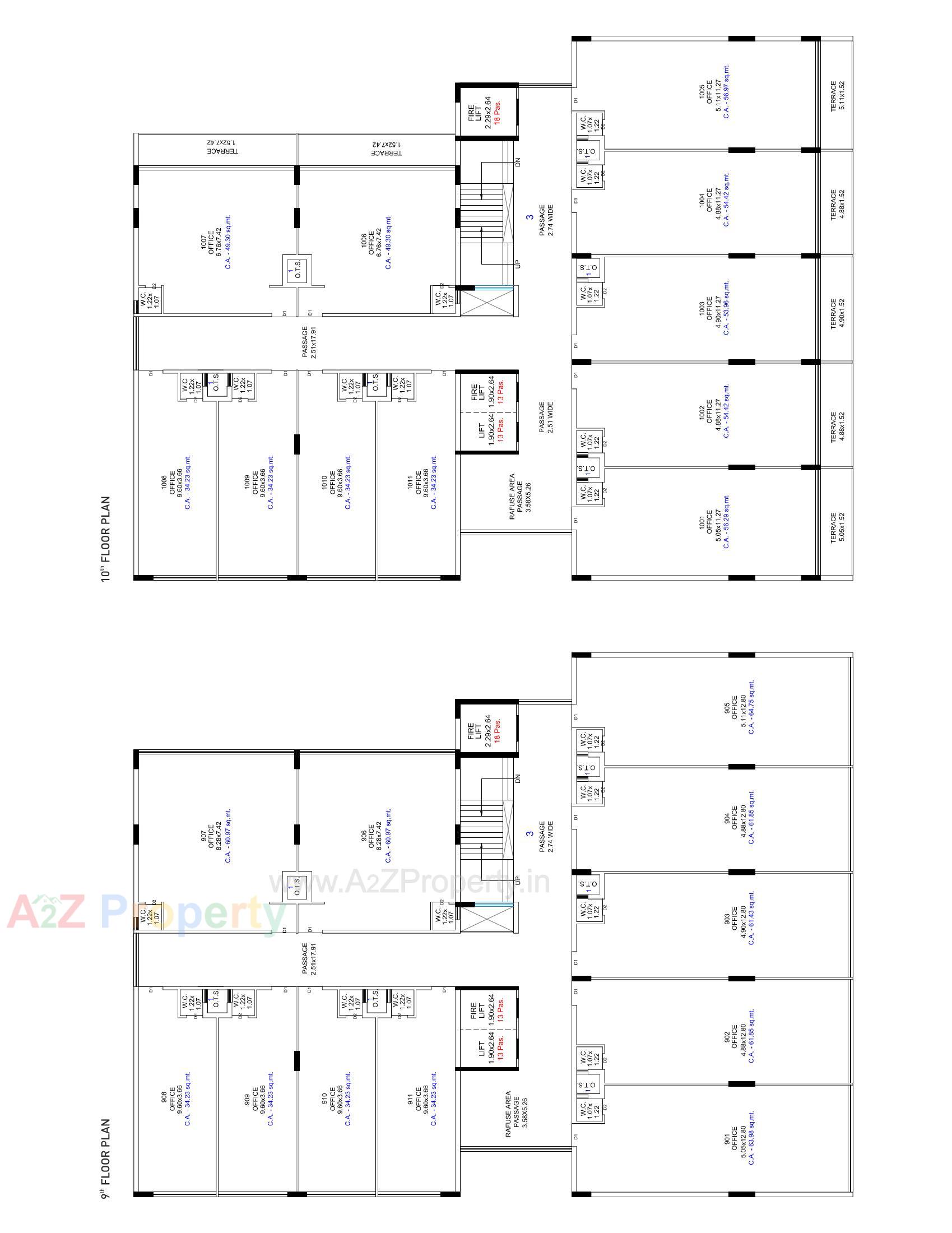 of real estate project Aqua Coral located at Mota-mava, Rajkot, Gujarat