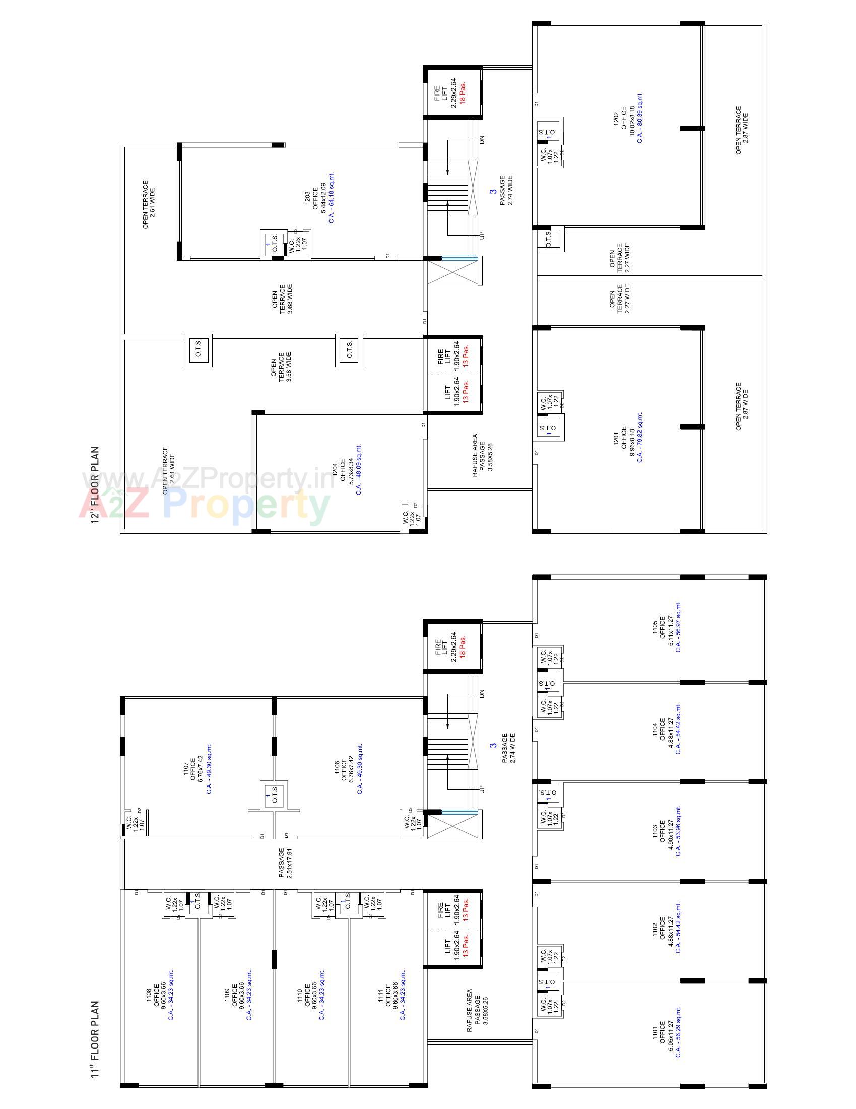  of real estate project Aqua Coral located at Mota-mava, Rajkot, Gujarat