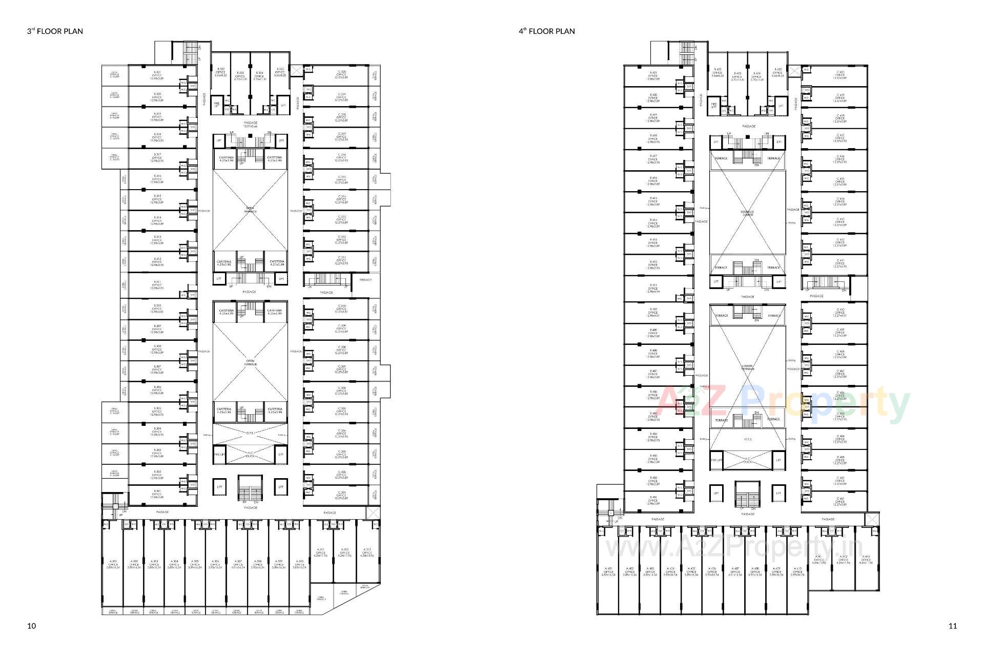 Layout of real estate project Aqua Marin located at Motamava, Rajkot, Gujarat