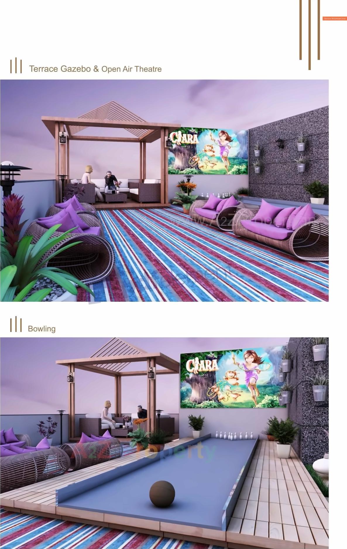 3D Elevation of real estate project Arihant Avenue located at Raiya, Rajkot, Gujarat