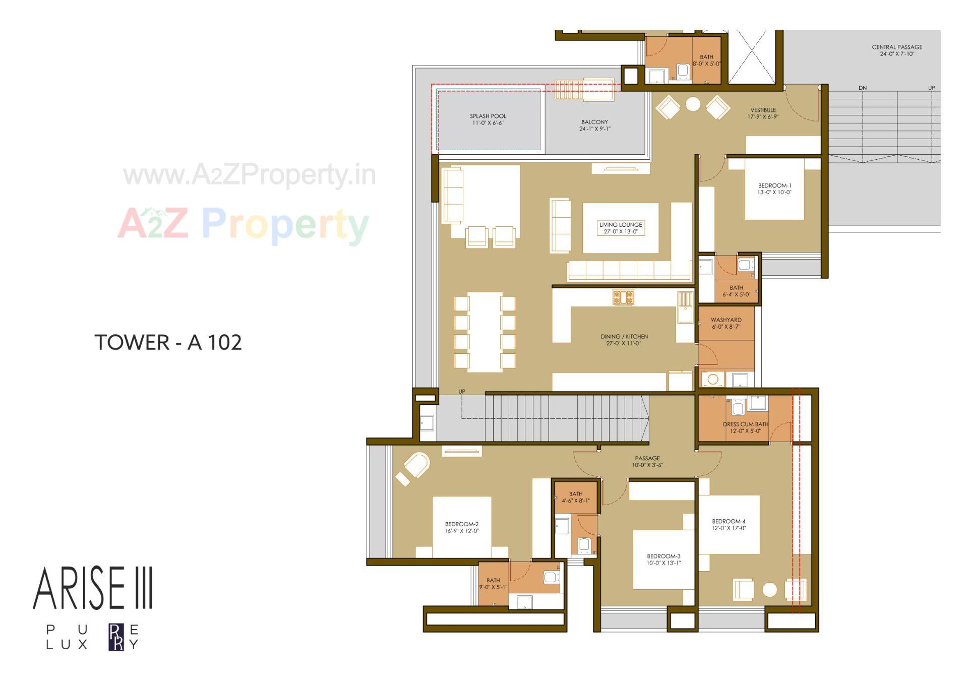 Layout of real estate project Arise located at Ghanteshwar, Rajkot, Gujarat