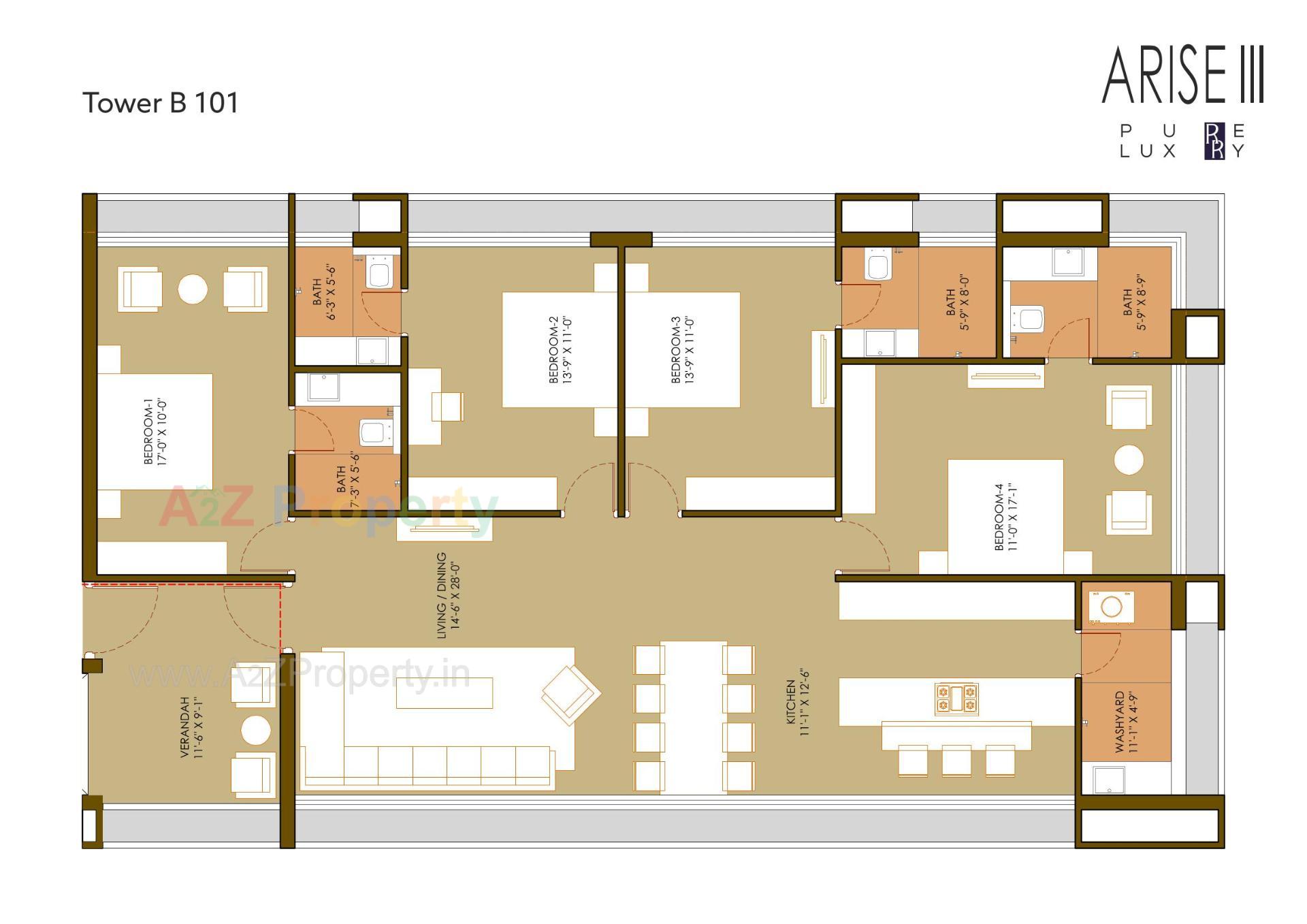 Layout of real estate project Arise located at Ghanteshwar, Rajkot, Gujarat