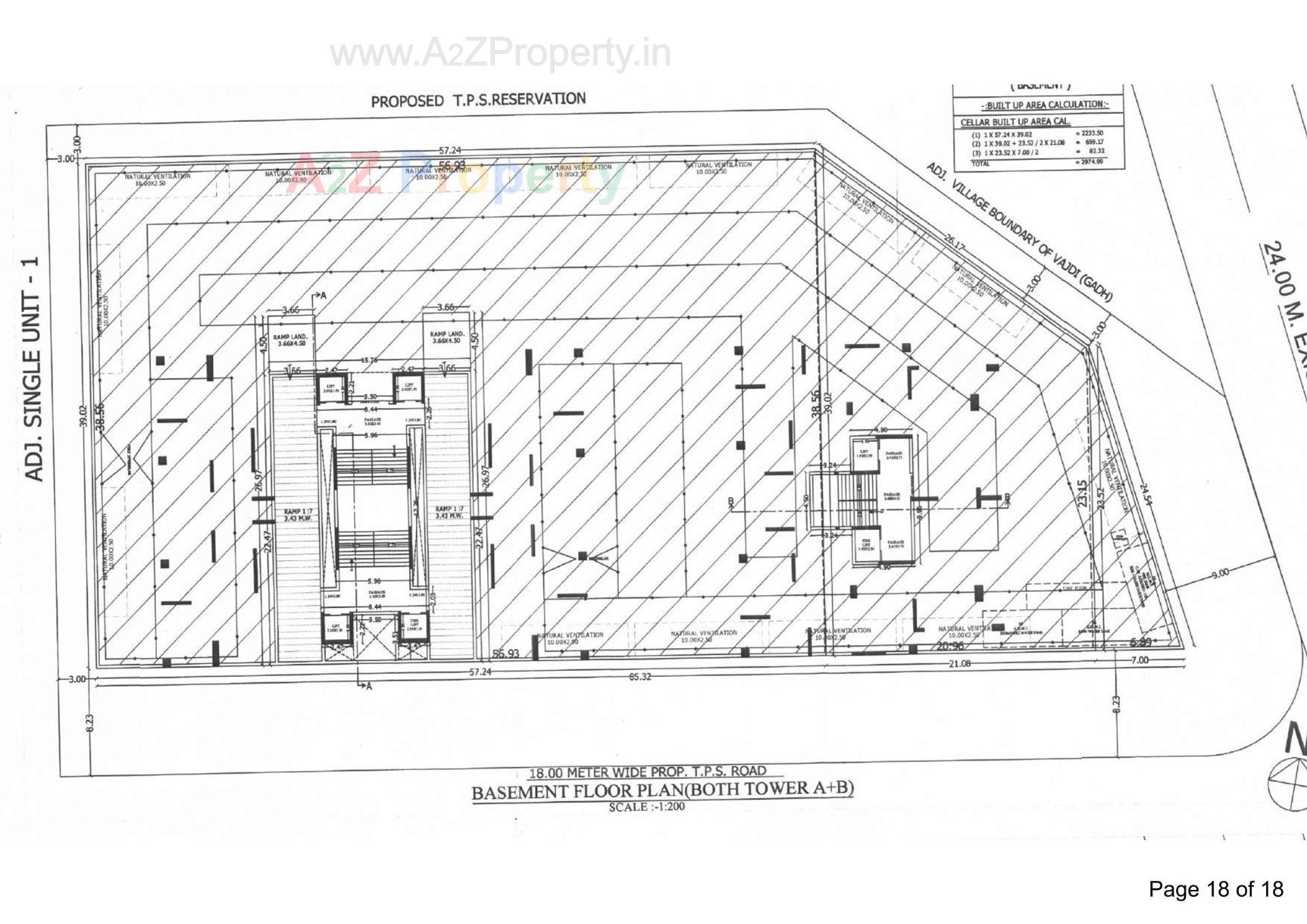Layout of real estate project Arise Four located at Vejalgam, Rajkot, Gujarat