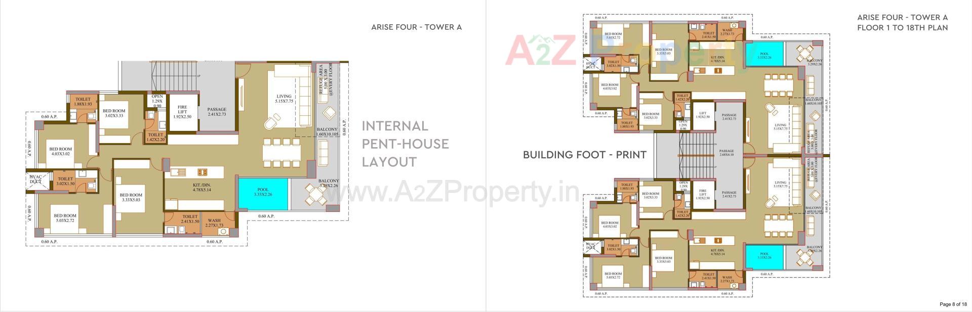 Layout of real estate project Arise Four located at Vejalgam, Rajkot, Gujarat