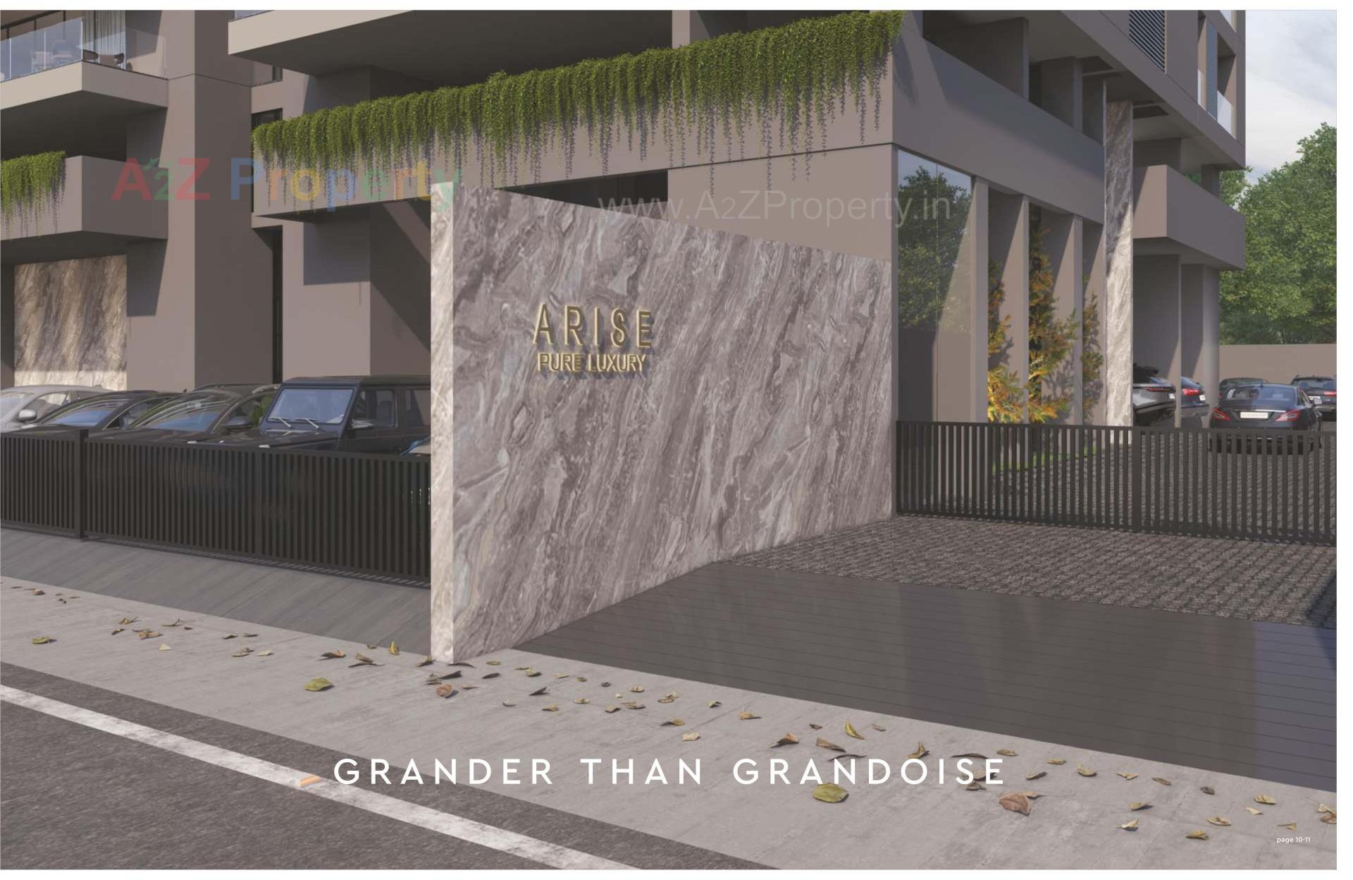 3D Elevation of real estate project Arise located at Vejagam, Rajkot, Gujarat