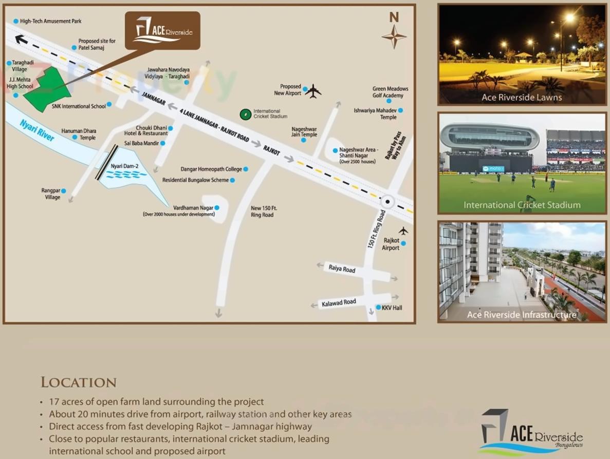  of real estate project Arpl Bungalows located at Targhari, Rajkot, Gujarat