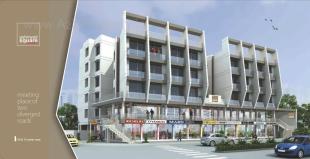 Elevation of real estate project Ashirwad Square located at Rajkot, Rajkot, Gujarat