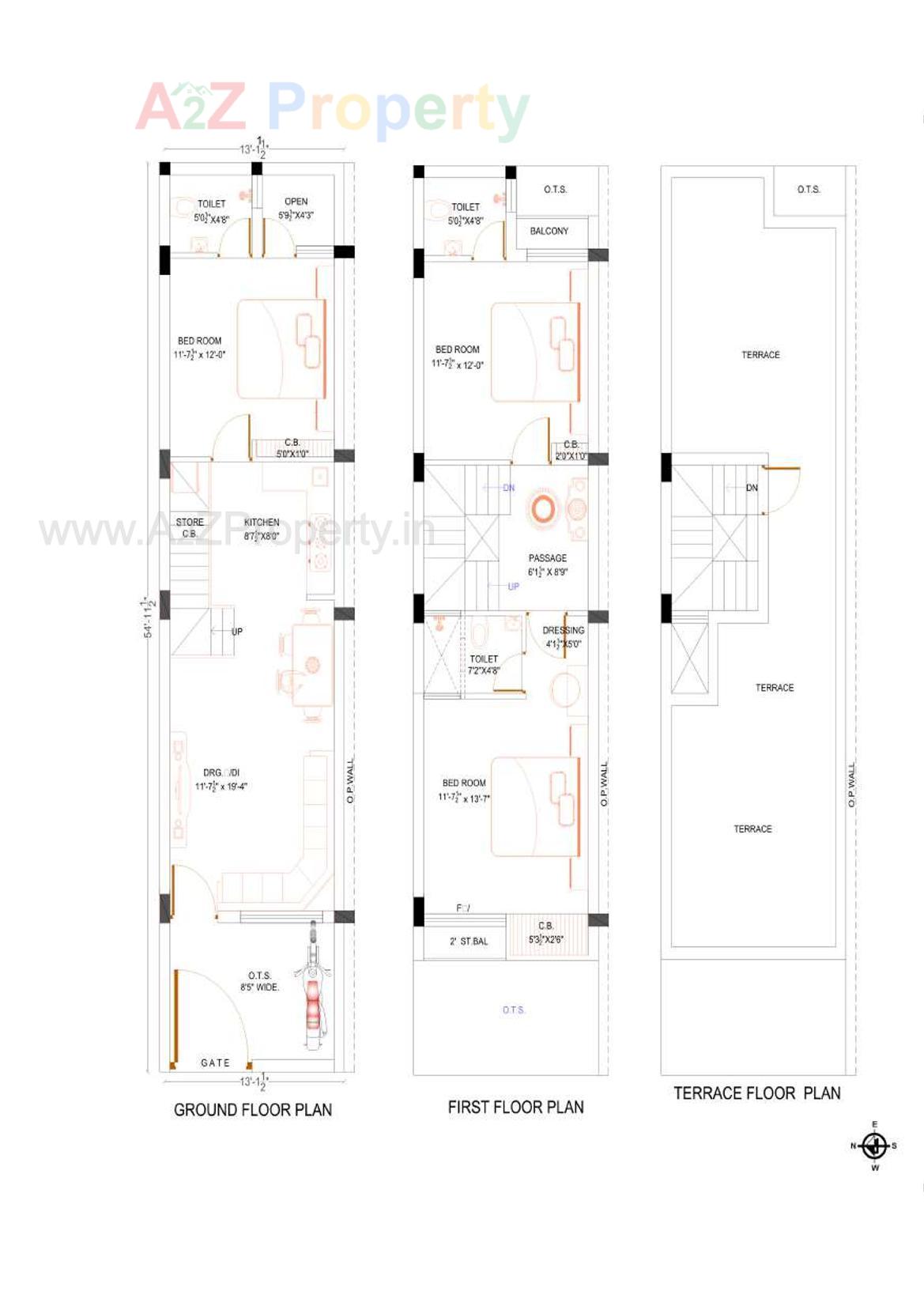 Layout of real estate project Ashutosh Residency located at Vajdi, Rajkot, Gujarat