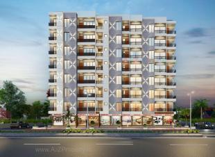 Elevation of real estate project Asopalav Avenue located at Kothariya, Rajkot, Gujarat