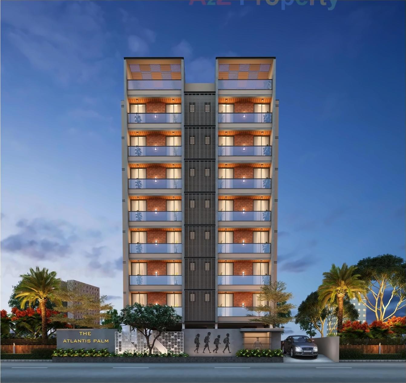 3D Elevation of real estate project Atlantis Garden located at Rajkot, Rajkot, Gujarat