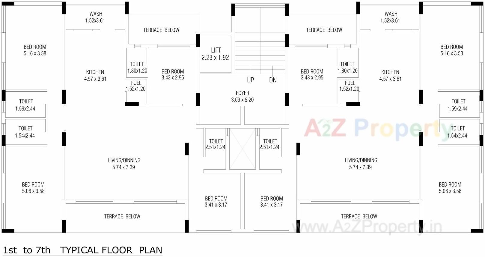 Layout of real estate project Atlantis Garden located at Rajkot, Rajkot, Gujarat