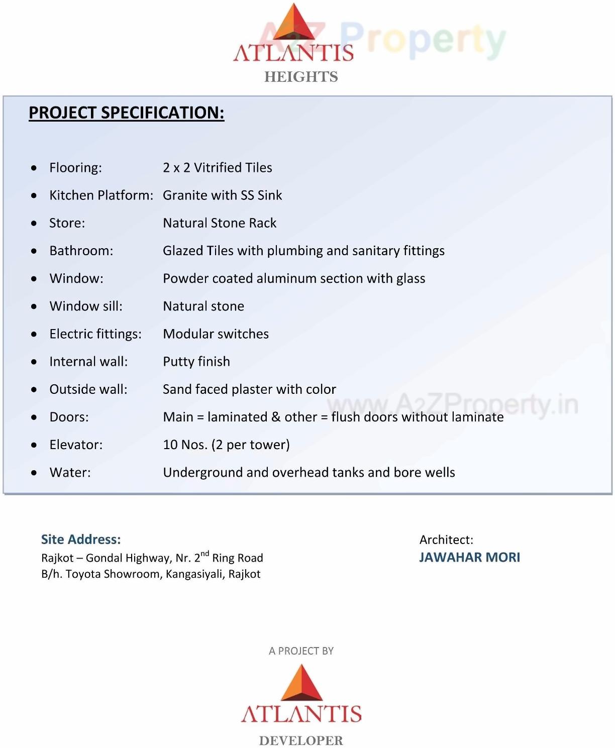 Project Specifications