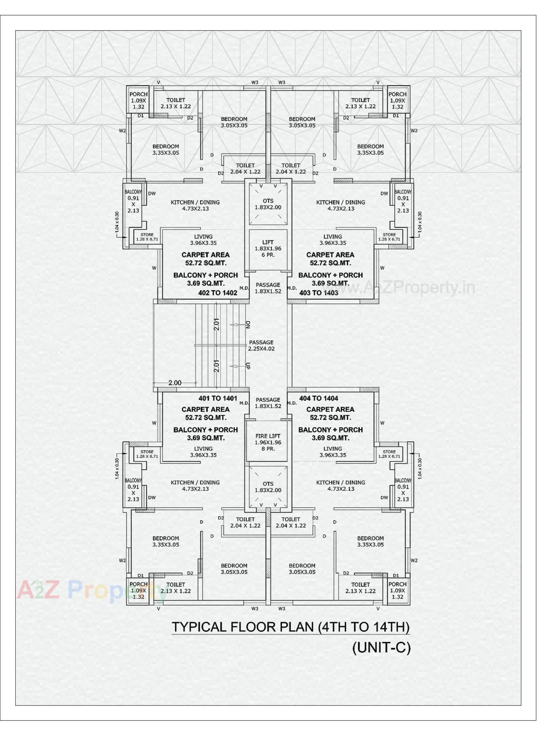 Layout of real estate project Atlantis Hills located at Raiya, Rajkot, Gujarat