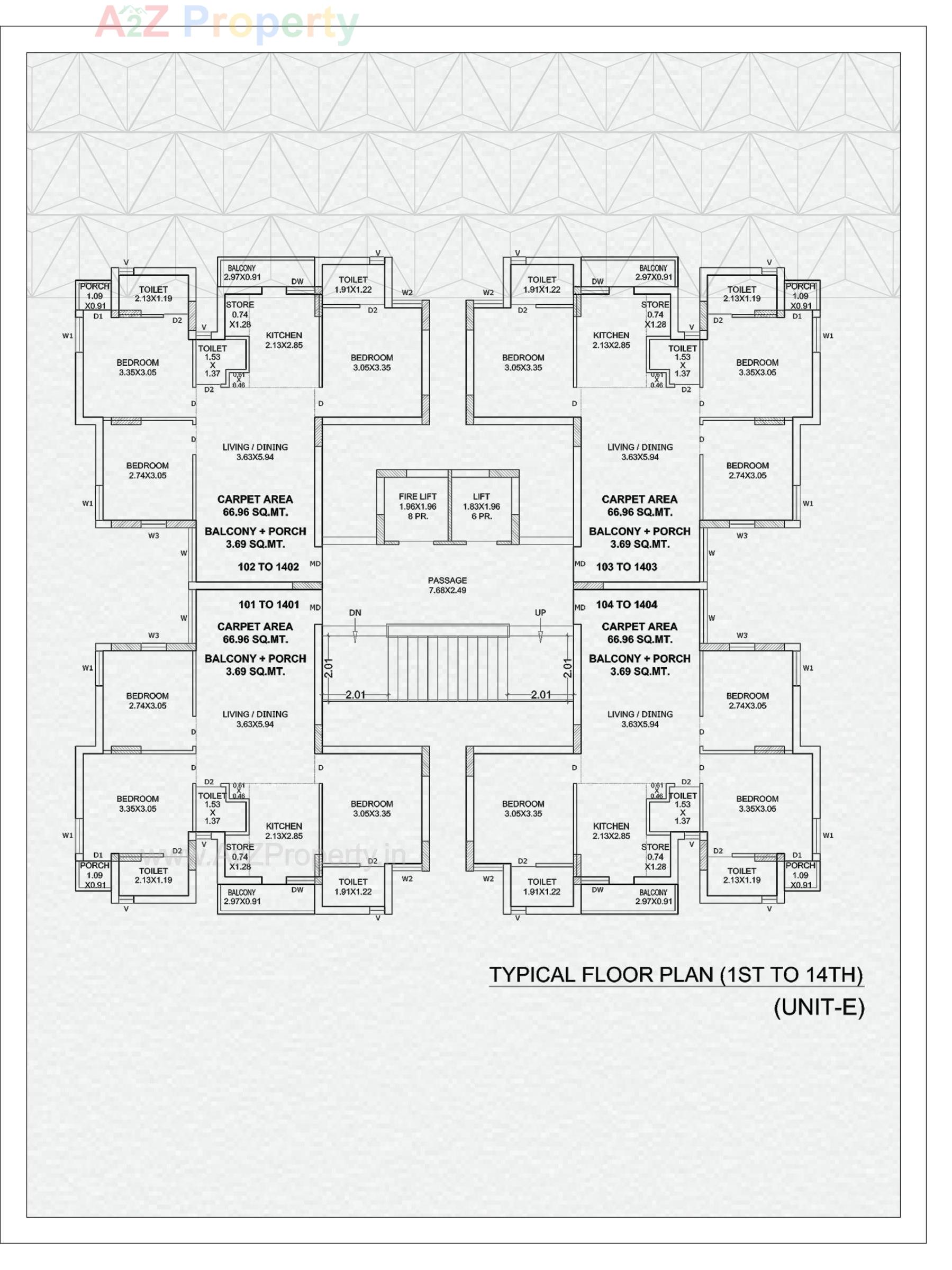 Layout of real estate project Atlantis Hills located at Raiya, Rajkot, Gujarat