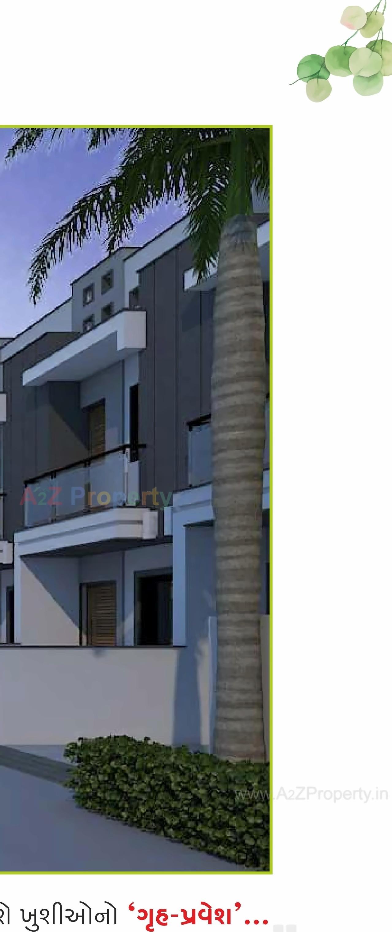 3D Elevation of real estate project Atulyam Greens located at Rajkot, Rajkot, Gujarat