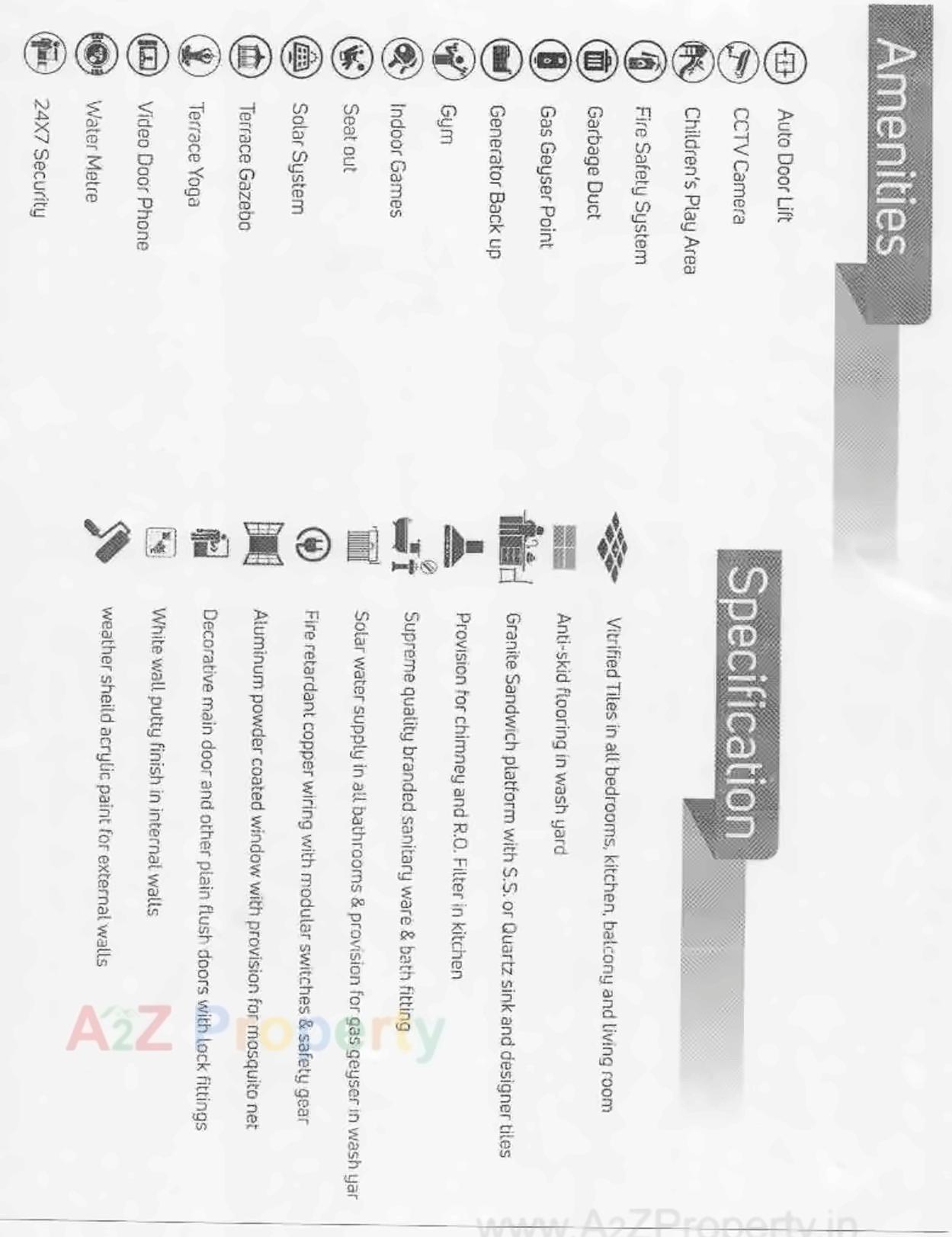  of real estate project Atulyam Horizon located at Raiya, Rajkot, Gujarat