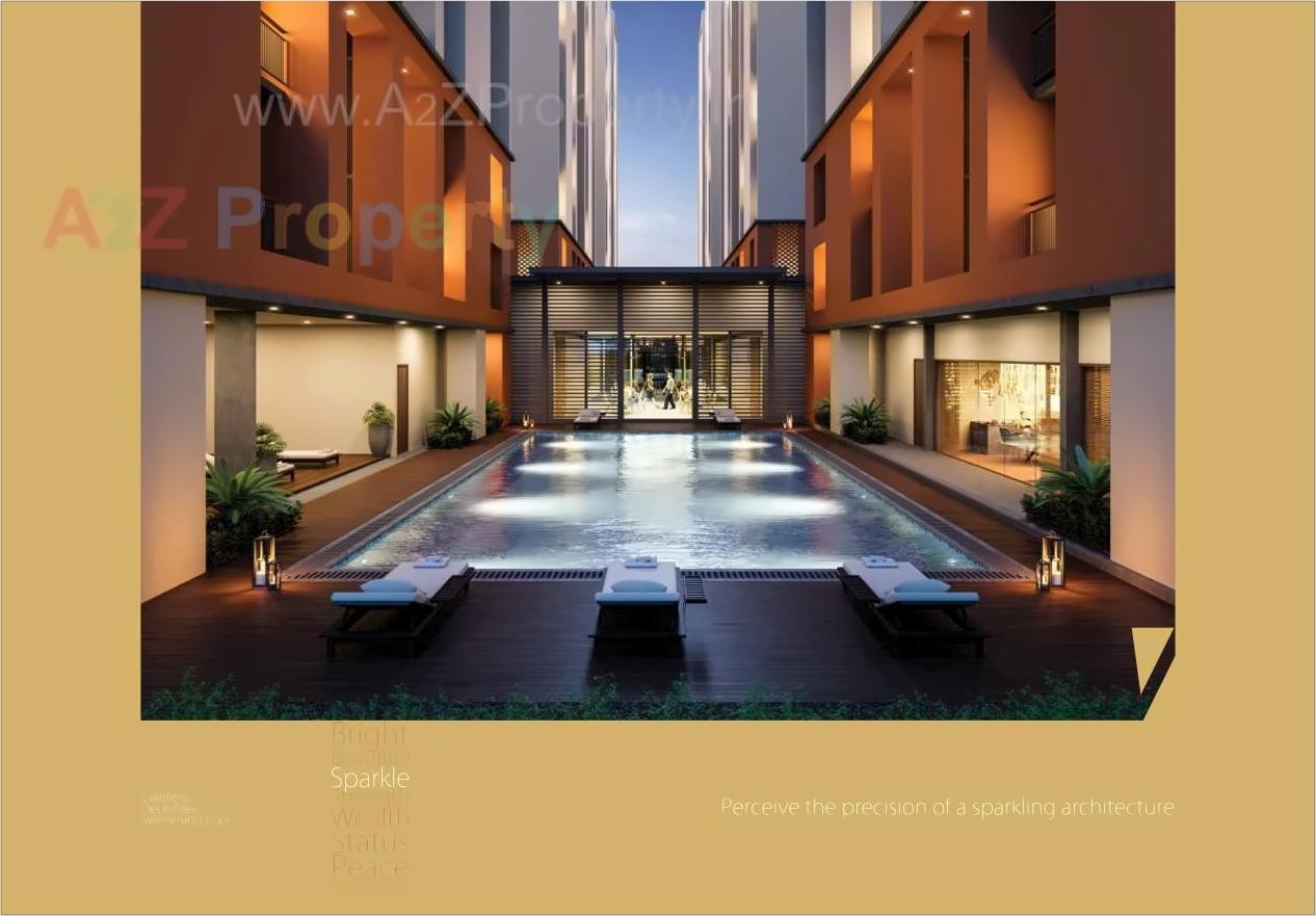 3D Elevation of real estate project Aurum One located at Rajkot, Rajkot, Gujarat