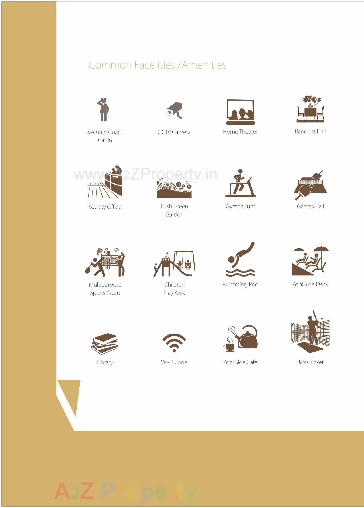 Amenities of Aurum One