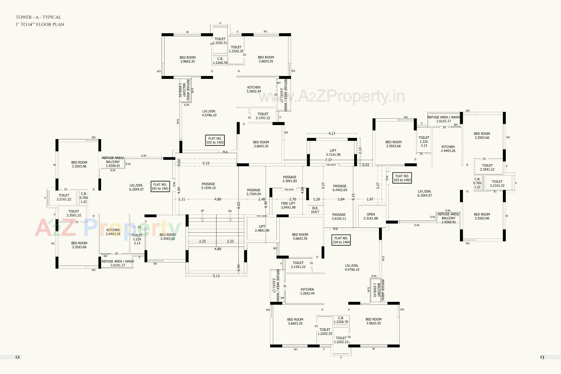 Layout of real estate project Aurum Westend located at Ghanteshwar, Rajkot, Gujarat