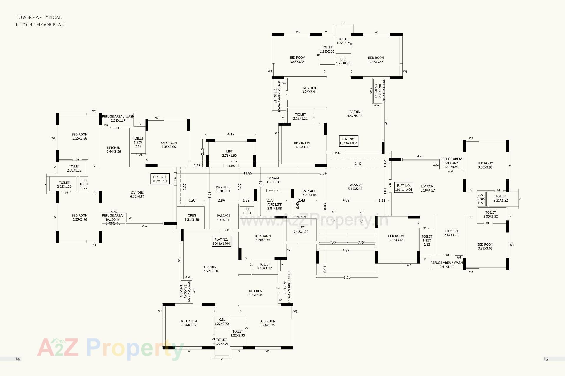 Layout of real estate project Aurum Westend located at Ghanteshwar, Rajkot, Gujarat