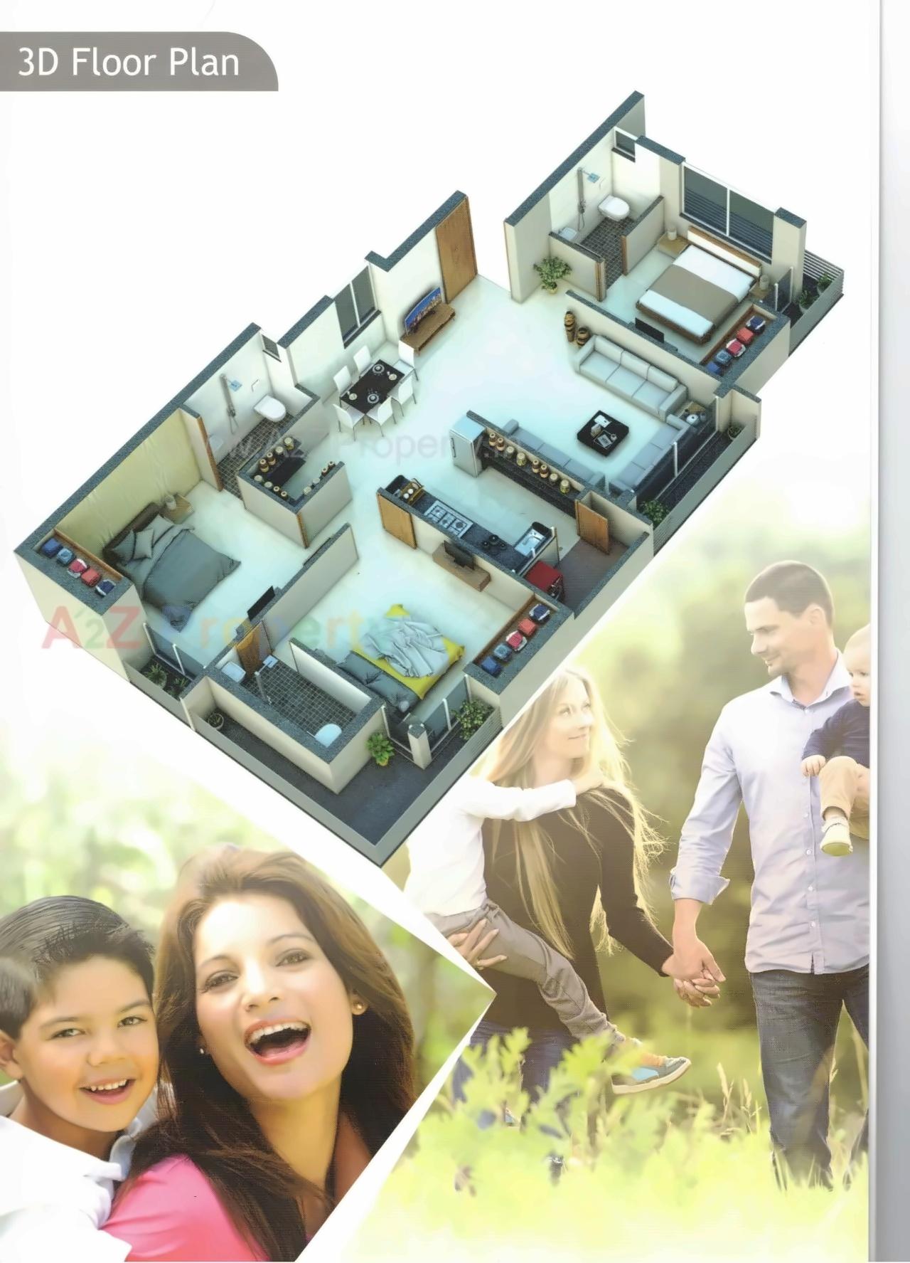 Layout of real estate project Avasar Palace located at Manjuka, Rajkot, Gujarat